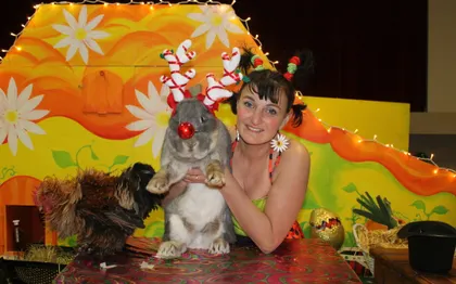 Photo de SPECTACLE enfants avec ANIMAUX  ZART NIMAUX / Eure-et-Loir