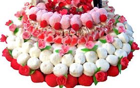 Photo de Gateau en confiserie - Pièce Montée - Candy Flower