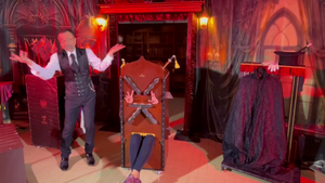 Extrait du Spectacle de magie La Maison Fantastique avec des grandes illusions, un spectacle pour enfants et adultes présenté par  Sébastien ladruze et Alice Fourmy dans l'Yonne 89, en Seine et marne 77, L'aube 10, Saône et Loire 71, cote d'or 21, Nièvre 58, Loiret, les Yvelines 78, Essonne 91, val de marne 94