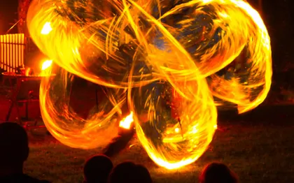 Photo de Petit Grimoire, Spectacle jongleur, percussions Feu-LED, Suisse, Vaud