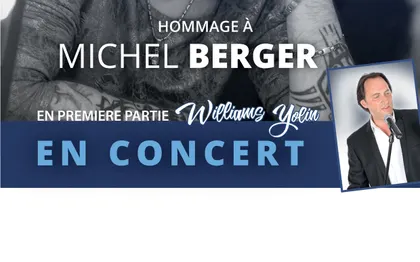 Photo de Lysprod concert chanteur hommage M. Berger concert rock tribute france