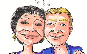 Photo de Peintre Portraits, dessins en direct, BD Paris Ile de France