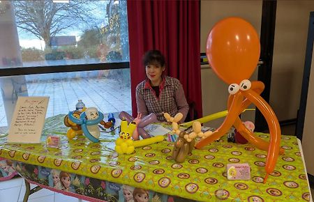 La Magicienne des ballons Animations Spectacles/Dept 32,65,40,64,31,33