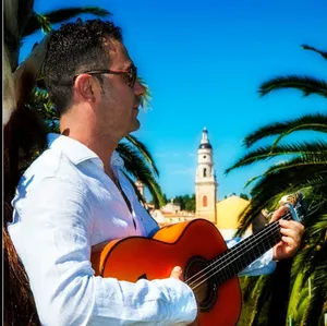 guitariste gipsy de Menton