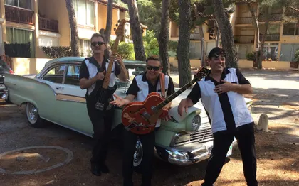 Photo de The Fifty's trio rock année 50 / Canet en Roussillon