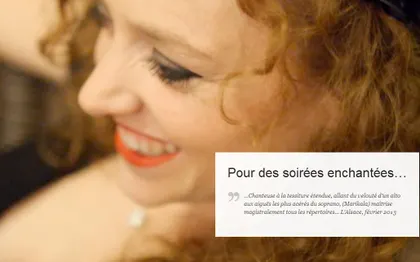 Photo de Marikala La Petite Française (chanson française, rétro, swing)