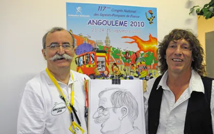 Photo de Animation Caricatures: Région Nouvelle Aquitaine / Région Occitanie 