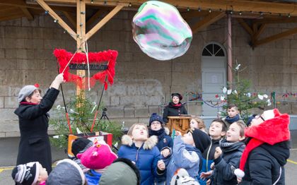 Photo de Animation / spectacle de chansons accompagnées d'un orgue de barbarie