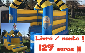 Photo de Location structures gonflables karting paintball / Haute Garonne
