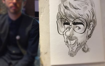 Photo de Caricaturiste mariage Belgique | Caricaturiste événementiel Belgique
