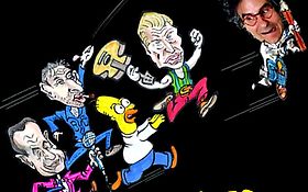 Photo de Omer Show Caricaturiste Dessin de conférence PARIS