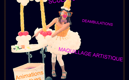 Photo de Maquilleuse enfants - sculpture ballons Rodez - Aveyron