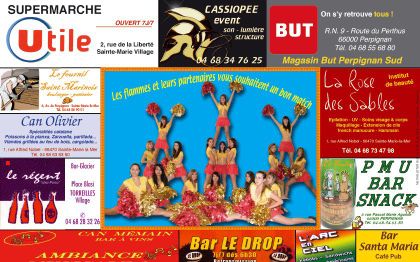 Photo de POMPOMS GIRLS DU ROUSSILLON - LES FLAMMES