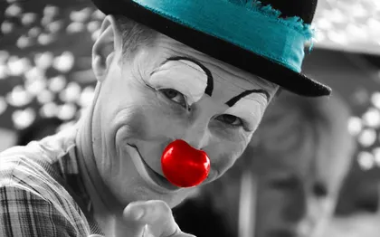 Photo de Clown ZAMBET - Angoulême, Charente, Aquitaine, France, Europe