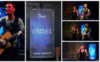 Photo de Duo Carvel - Musique et variété Pop/Rock/Disco - Perpignan