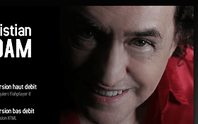 Photo de Christian ADAM de MOUSCRON chanteur de Variété Française 