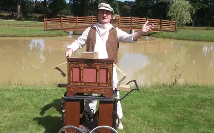 Photo de René Joueur d'Orgue de Barbarie de Limoges 