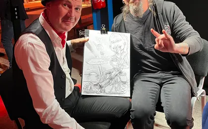 Photo de VICTOR - CARICATURISTE  &  PERFORMANCE SPEED PAINTING