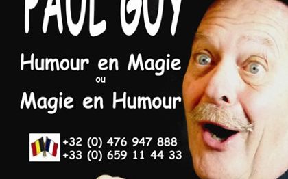Photo de Paul Guy - Humoriste Belge - Humour en magie ou Magie en humour