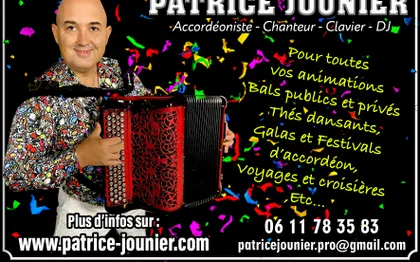 Photo de PATRICE JOUNIER ( accordéoniste , clavier, chanteur , Disc jockey )
