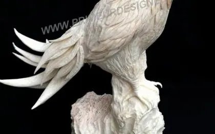 Photo de Sculptures sur fruits et legumes - Champion du Monde 2010 - Primeur Designer