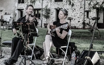 Photo de Duo Jazz - Violon et Guitare - Franck et Juliette - Evreux