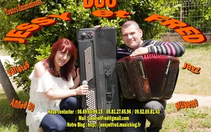 Photo de DUO MUSICAL JESSY ET FRED CLAVIER ACCORDEONISTE à ALBI, TOULOUSE