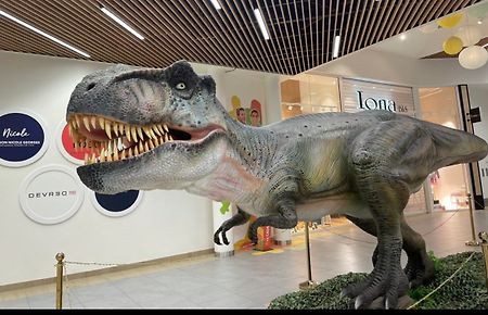 Exposition pour centre commercial : Le règne des dinosaures