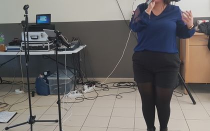 Photo de Audrey chanteuse professionnelle / Gard - Occitanie
