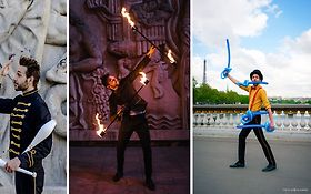 Photo de Manoel Artiste De Feu, Jongleur, Sculpteur De Ballons / Maisons Alfort