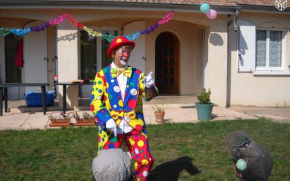 Photo de SPECTACLE CLOWN ANNIVERSAIRE - VIENNE - ISERE - TOTOCHE & GROSEILLE