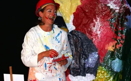 Photo de Clown et conteur - Lecture et Manège écologique - Spectacle de rue - SURGERES - NIORT - LA ROCHELLE