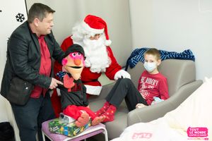 julien rouge le ventriloque pour l'association tous contre le cancer