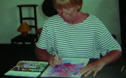 Photo de Brigitte - Noelle Artiste Peintre - Atelier Initiation à l'Aquarelle  Mandelieu - Cannes