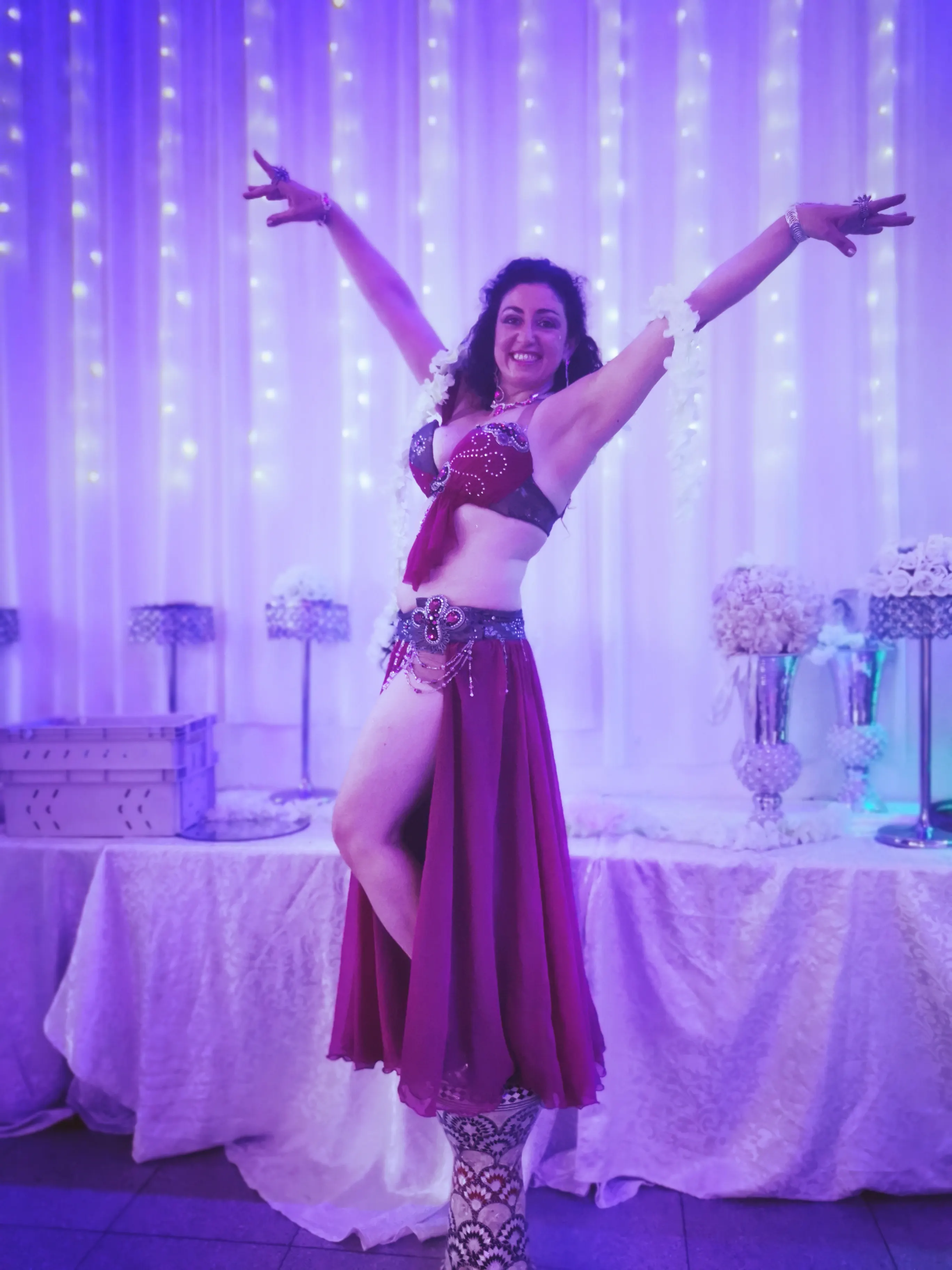 Danseuse orientale pour spectacle entreprise Picardie