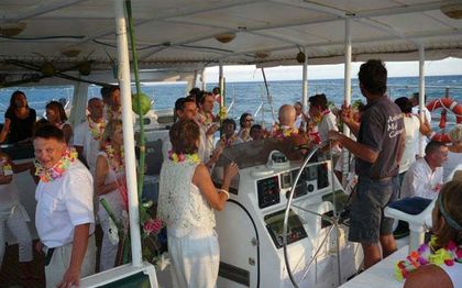 Photo de Ambiance Maxi Catamaran - Location de Bateau - Croisière - Agay - Var