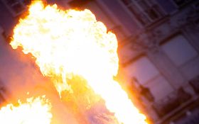 Photo de 64 degres / Spectacle feu/show lumineux, Jongleur TOULOUSE