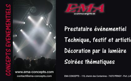 Photo de Ema concepts - EVENEMENTS D'ENTREPRISES et PARTICULIERS - HAUTE SAVOIE