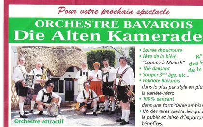 Photo de Die Alten Kameraden - Orchestre Variete - Bavarois - Musette - Nord 
