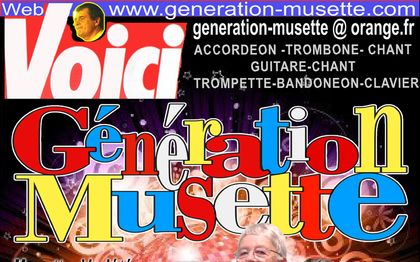 Photo de GENERATION MUSETTE - ORCHESTRE Musette & Variété / CARPENTRAS