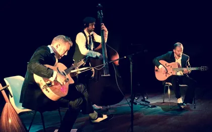 Photo de La veille au soir : Groupe swing manouche / Avignon