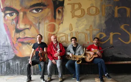 Photo de Swing Uppercut - Orchestre de swing manouche- jazz geek- russe - CAEN