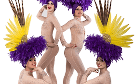 Photo de B&M Company - Spectacle avec danseuses - chanteuse -  cabaret - Rouen