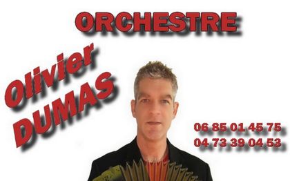 Photo de Orchestre Olivier DUMAS thé dansant, bal musette - Auvergne