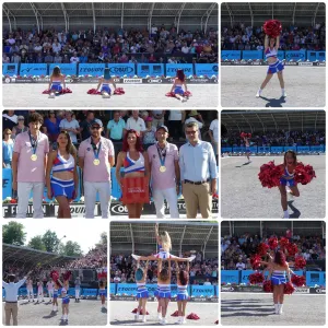 Lolipop danseuses pompom girls professionnelles animation masters de Petanque ambiance event