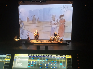 
Concert Dessiné / tout public à partir de 7 ans.
Un spectacle poétique sur le thème du voyage, des rencontres et du partage.